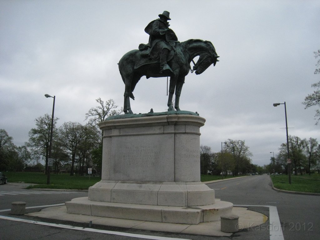 2012 Run With the Cops 185.JPG - The 3rd annual, and my first, Detroit City "Run With the Cops, Not From them!" race. I ran the 10K, and set a PR in the process. Another cold and windy day on Belle Isle!